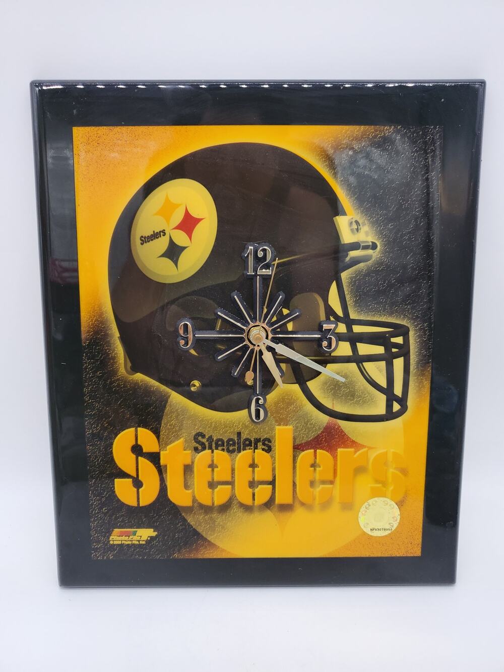 Pittsburgh Steelers Analog Clock - 10 x 12